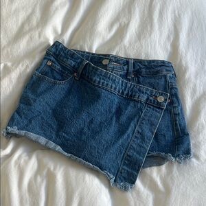 Guess Blue Denim Women's Skort